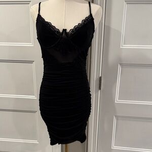 Fashion Nova Black Lace Dress